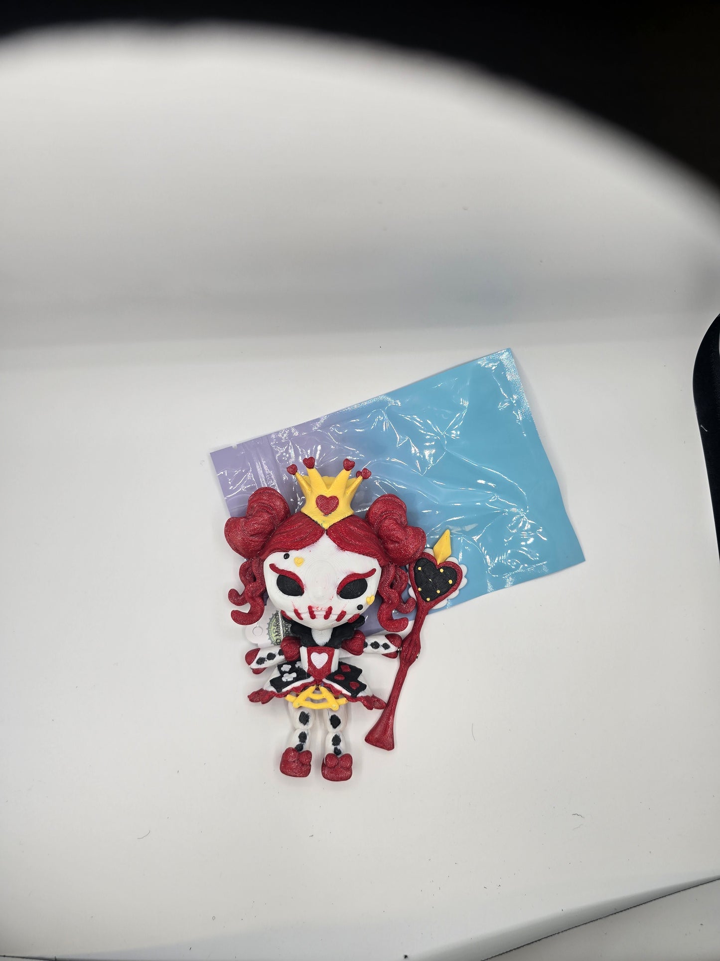 Red Queen Creepy Doll by TwistPrints