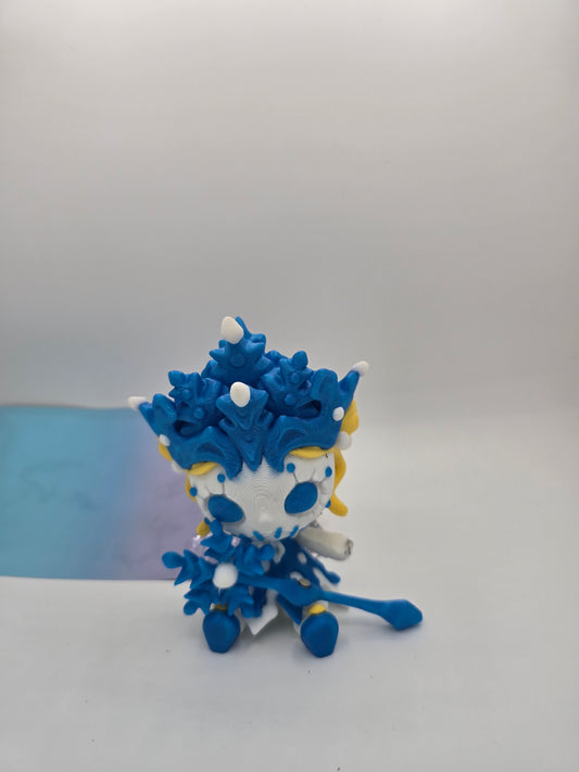 Frost Queen Creepy Doll by TwistPrints