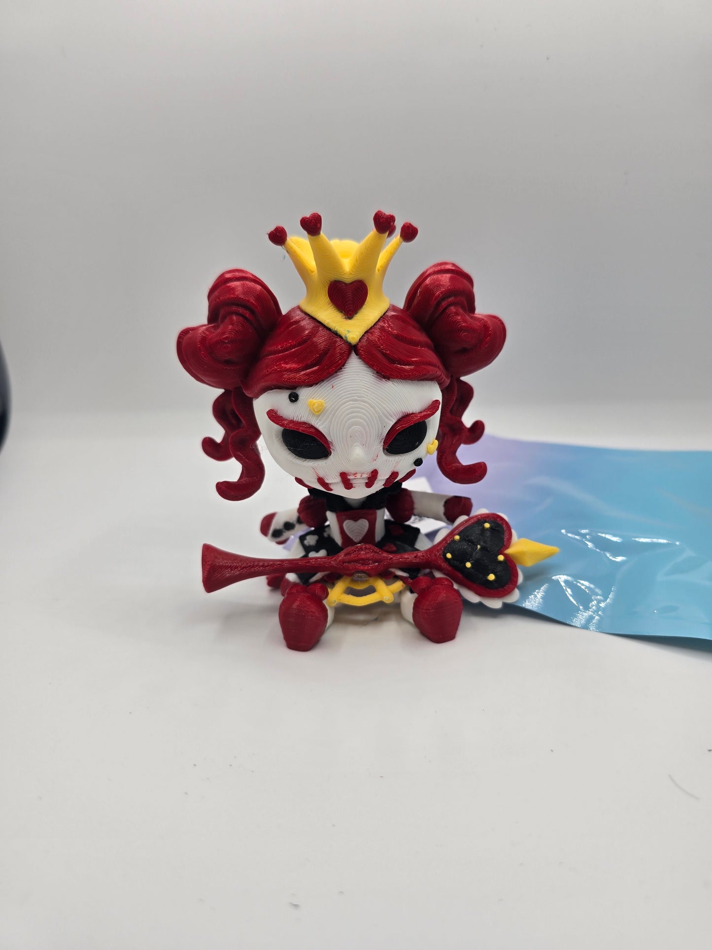 Red Queen Creepy Doll by TwistPrints